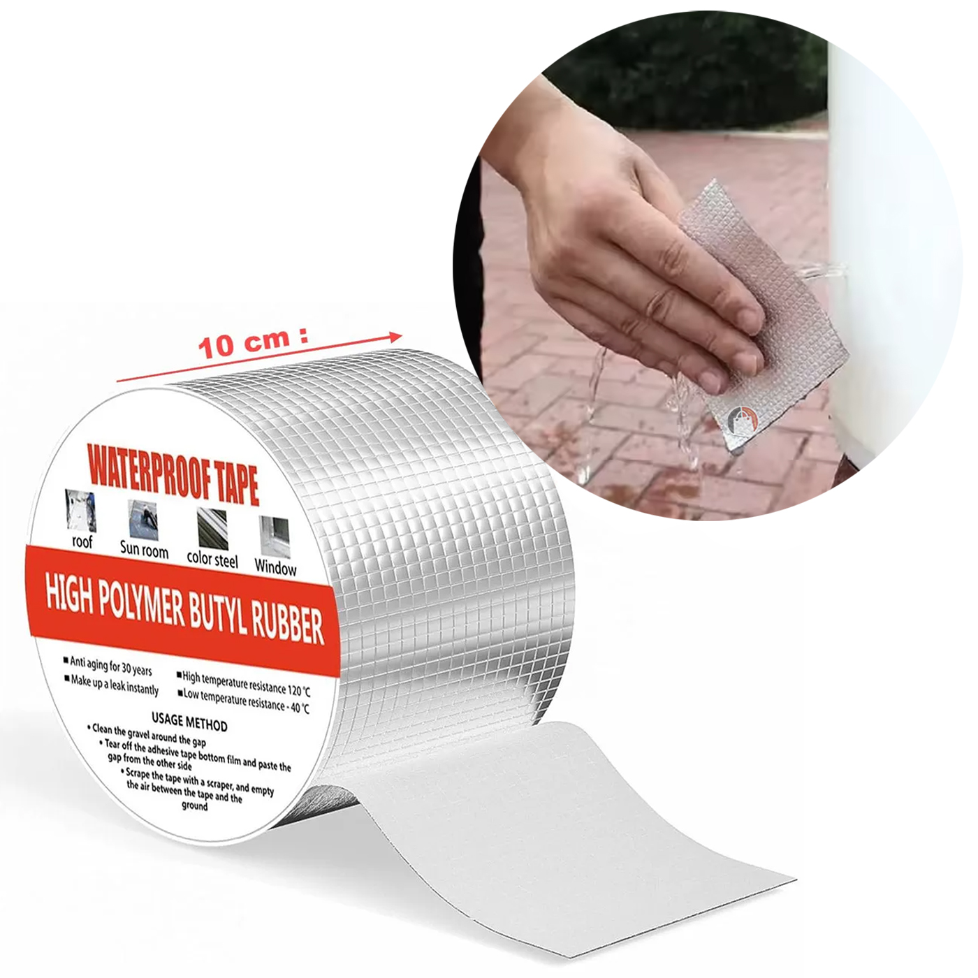 Miniatura 5 de Cinta Impermeable De Butilo Sellador Mul